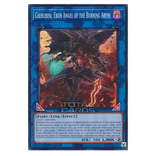 Yu-Gi-Oh! - 25th Anniversary Rarity Collection - Cherubini, Ebon Angel of the Burning Abyss (Super Rare) RA01-EN042-SR