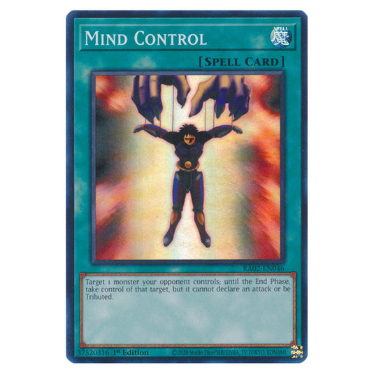 Mind Control RA02-EN046 card from the Yu-Gi-Oh! set 25th Anniversary Rarity Collection II