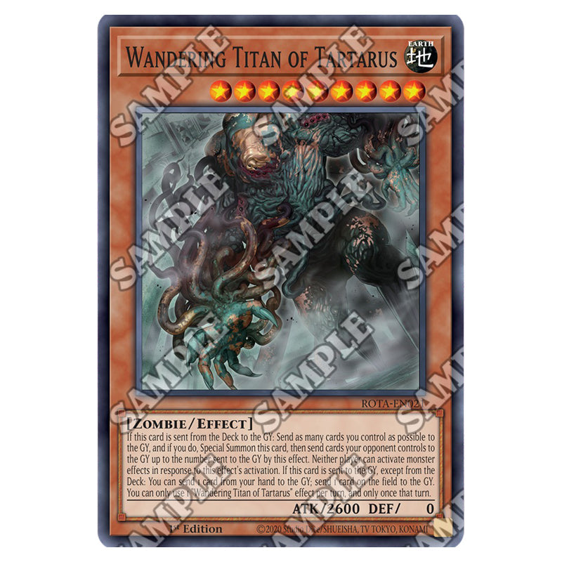 Yu-Gi-Oh! - Rage of the Abyss - Wandering Titan of Tartarus (Common) R Yu-Gi-Oh! - Rage of the Abyss - Wandering Titan of Tartarus (Common) R