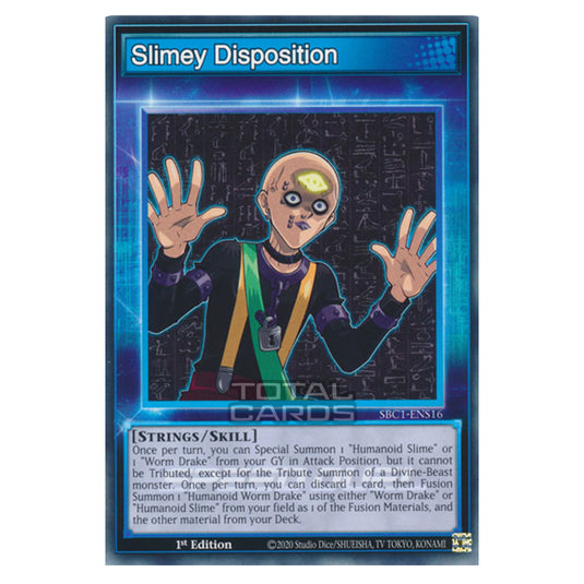 Yu-Gi-Oh! - Speed Duel: Streets of Battle City - Slimey Disposition (Common) SBC1-ENS16