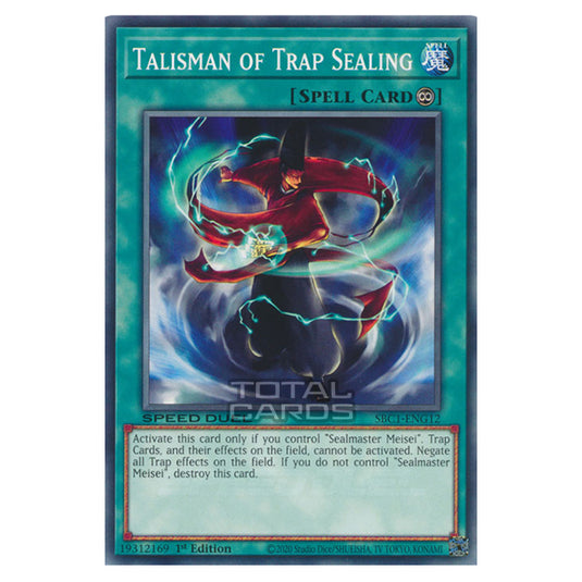 Yu-Gi-Oh! - Speed Duel: Streets of Battle City - Talisman of Trap Sealing (Common) SBC1-ENG12