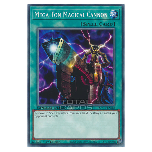 Yu-Gi-Oh! - Speed Duel: Streets of Battle City - Mega Ton Magical Cannon (Common) SBC1-ENI18
