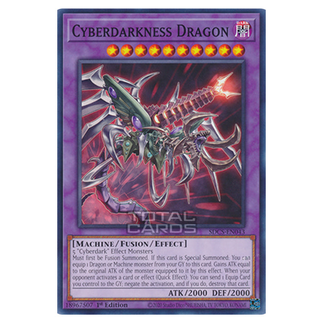 Yu-Gi-Oh! - Structure Deck: Cyber Strike - Cyberdarkness Dragon (Commo Yu-Gi-Oh! - Structure Deck: Cyber Strike - Cyberdarkness Dragon (Commo