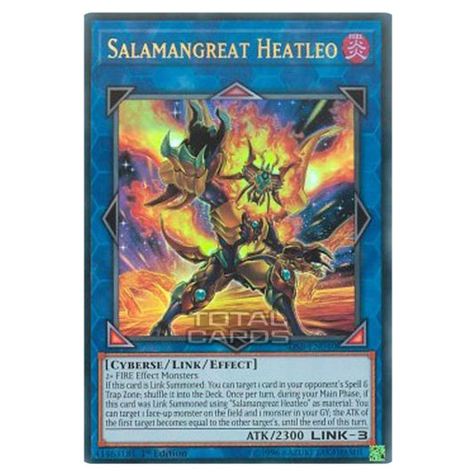 Yu-Gi-Oh! - Soulburner - Salamangreat Heatleo (Alternate Art) (Ultra Rare) SDSB-EN040