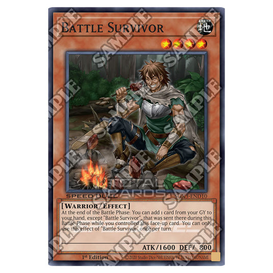 Yu-Gi-Oh! - Speed Duel GX: Duelists of Shadows - Battle Survivor (Common) SGX3-END10
