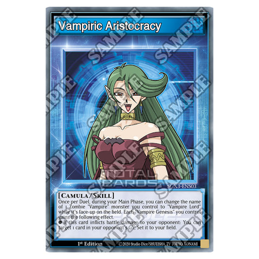 Yu-Gi-Oh! - Speed Duel GX: Duelists of Shadows - Vampiric Aristocracy (Common) SGX3-ENS03