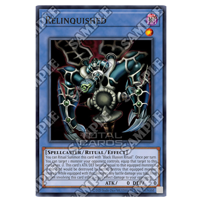 relinquished yugioh card value Yu-Gi-Oh! - Spell Ruler - 25th Anniversary Reprint