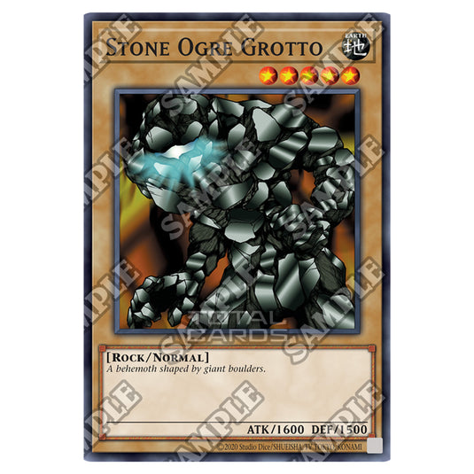 Yu-Gi-Oh! - Spell Ruler - 25th Anniversary Reprint - Stone Ogre Grotto (Common) SRL-25-EN058