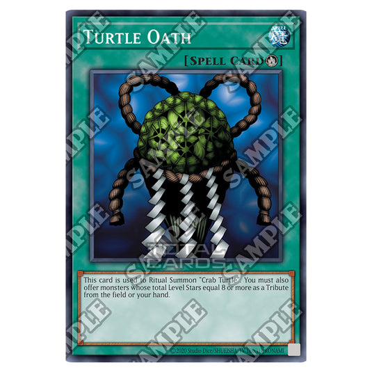 Yu-Gi-Oh! - Spell Ruler - 25th Anniversary Reprint - Turtle Oath (Common) SRL-25-EN066