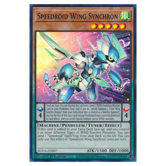 Arcana Force XIX - The Sun SUDA-EN005 card from the Yu-Gi-Oh! set Supreme Darkness
