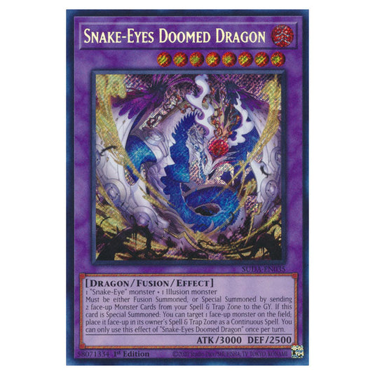 Grand Knight of the Red Lotus SUDA-EN024 card from the Yu-Gi-Oh! set Supreme Darkness