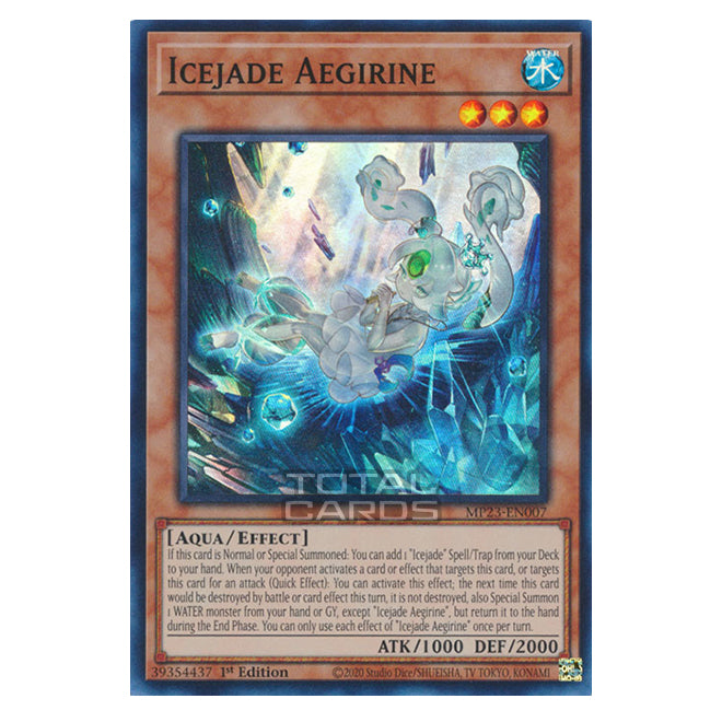 Yu-Gi-Oh! - Dueling Heroes - Icejade Aegirine (Super Rare) MP23-EN007 Yu-Gi-Oh! - Dueling Heroes - Icejade Aegirine (Super Rare) MP23-EN007