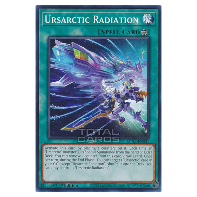 Yu-Gi-Oh! - Dueling Heroes - Ursarctic Radiation (Common) MP23-EN031 Yu-Gi-Oh! - Dueling Heroes - Ursarctic Radiation (Common) MP23-EN031