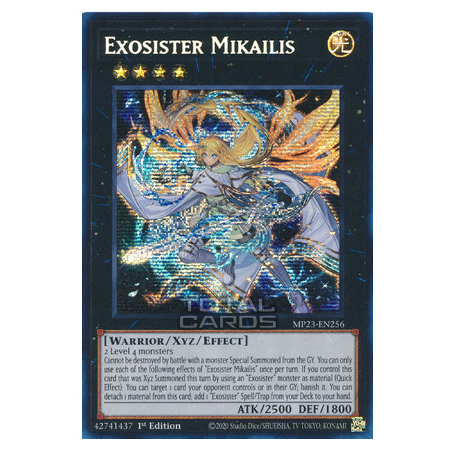 Yu-Gi-Oh! - Dueling Heroes - Exosister Mikailis (Prismatic Secret Rare Yu-Gi-Oh! - Dueling Heroes - Exosister Mikailis (Prismatic Secret Rare