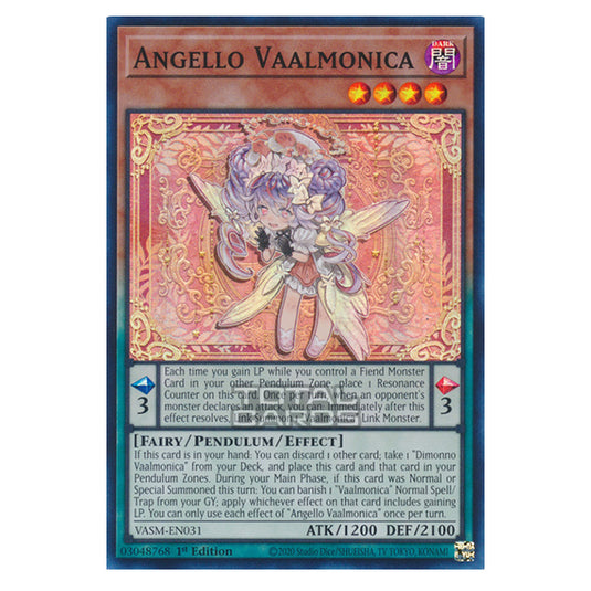 Yu-Gi-Oh! - Valiant Smashers - Angello Vaalmonica (Collector's Rare) VASM-EN031a