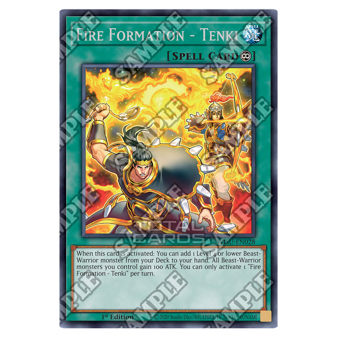 Yu-Gi-Oh! - Wild Survivors - Fire Formation - Tenki (Rare) WISU-EN028 Yu-Gi-Oh! - Wild Survivors - Fire Formation - Tenki (Rare) WISU-EN028