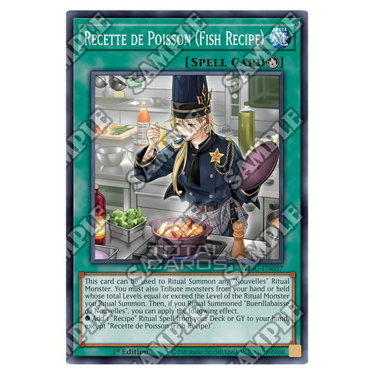 Yu-Gi-Oh! - Wild Survivors - Recette de Poisson (Fish Recipe) (Super Rare) WISU-EN037