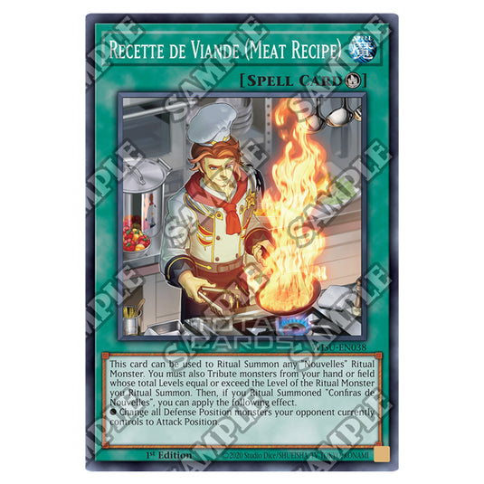 Yu-Gi-Oh! - Wild Survivors - Recette de Viande (Meat Recipe) (Super Rare) WISU-EN038