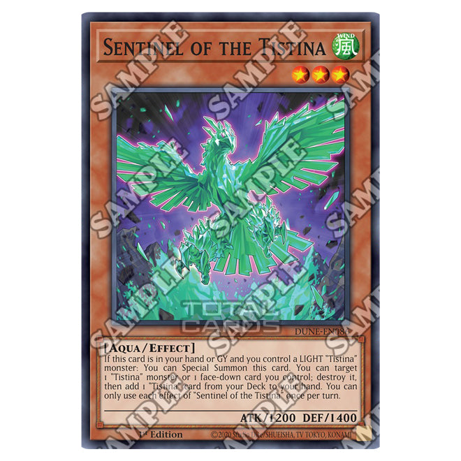 Yu-Gi-Oh! - Duelist Nexus - Sentinel of the Tistina (Super Rare) - DUN Yu-Gi-Oh! - Duelist Nexus - Sentinel of the Tistina (Super Rare) - DUN