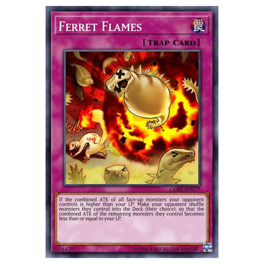 Yu-Gi-Oh! - Structure Deck - Legend of the Crystal Beasts - Ferret Flames (Common) SDCB-EN039