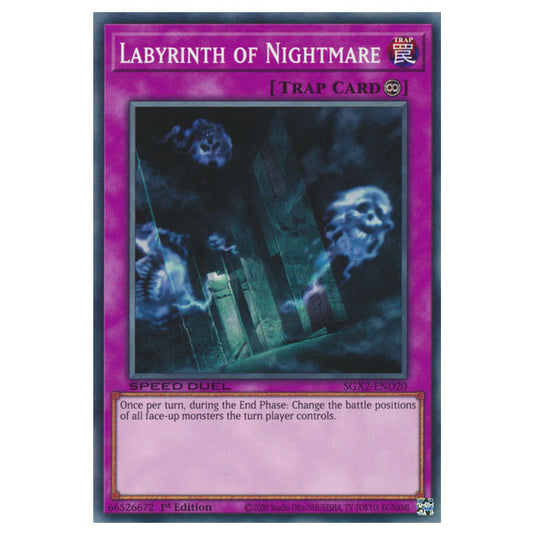 Yu-Gi-Oh! - Speed Duel GX: Midterm Paradox - Labyrinth of Nightmare (Common) SGX2-END20