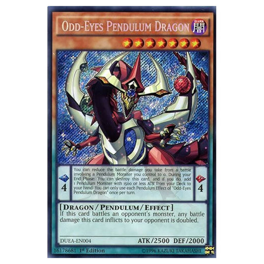 Yu-Gi-Oh! - Duelist Alliance - Odd-Eyes Pendulum Dragon - 4/99