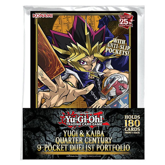 Yu-Gi-Oh! - Yugi & Kaiba - Quarter Century - 9 Pocket Duelist Portfolio