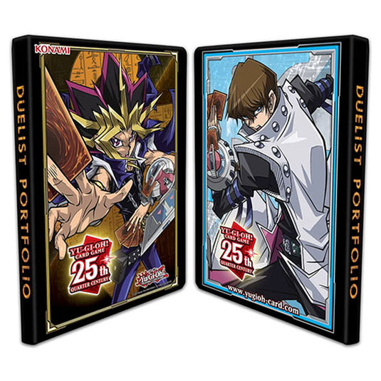 Yu-Gi-Oh! - Yugi & Kaiba - Quarter Century - 9 Pocket Duelist Portfolio