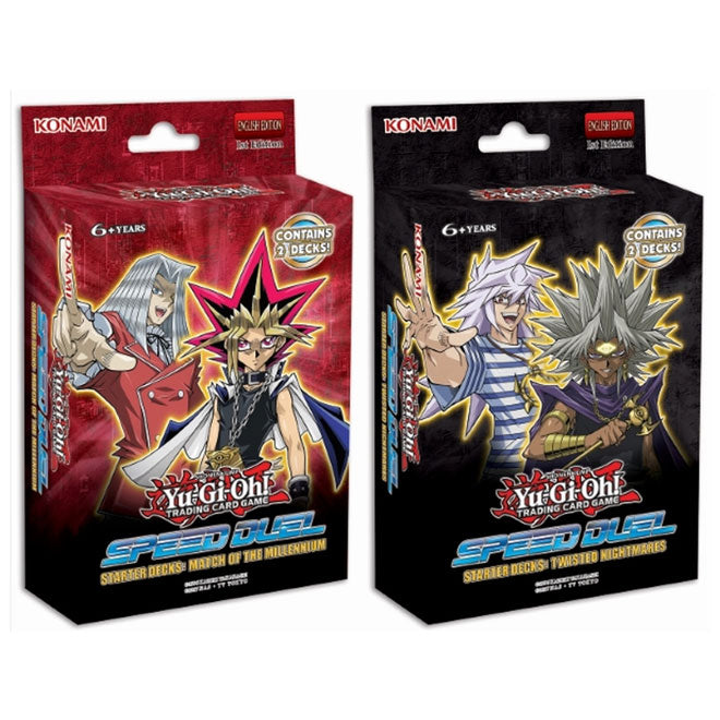 Yu-Gi-Oh! - Speed Duel Starter Decks Match of the Millenium & Twisted Yu-Gi-Oh! - Speed Duel Starter Decks Match of the Millenium & Twisted