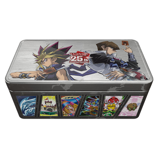 yugioh dueling mirrors 25th anniversary mega tin main top