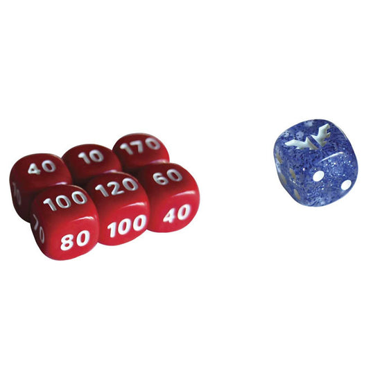 Pokemon - Sword & Shield - Base Set (Zacian) - Dice (7 Pack)