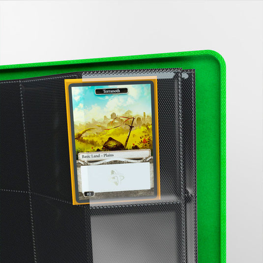 Gamegenic - Zip-Up Album 18-Pocket Green