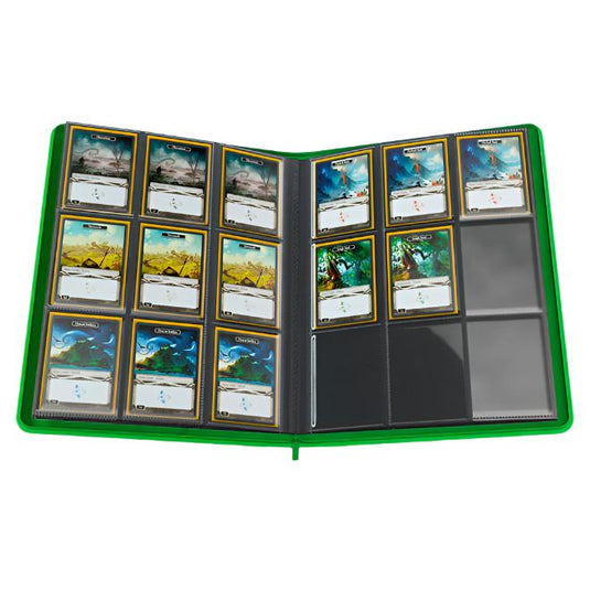 Gamegenic - Zip-Up Album 18-Pocket Green