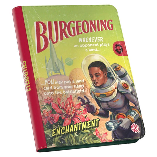 Ultimate Guard - Zipfolio XenoSkin 360 - 18-Pocket - Magic The Gathering - Edge of Eternities - Burgeoning