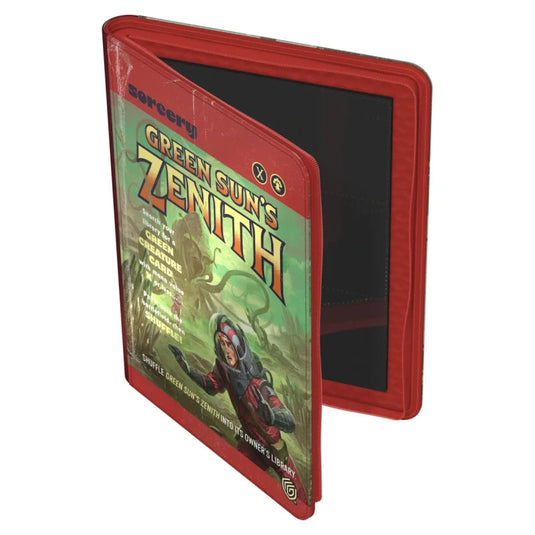 Ultimate Guard - Zipfolio XenoSkin 360 - 18-Pocket - Magic The Gathering - Edge of Eternities - Green Sun’s Zenith
