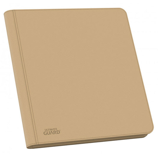 Ultimate Guard - QUADROW Zipfolio 480 - 24-Pocket XenoSkin - Sand
