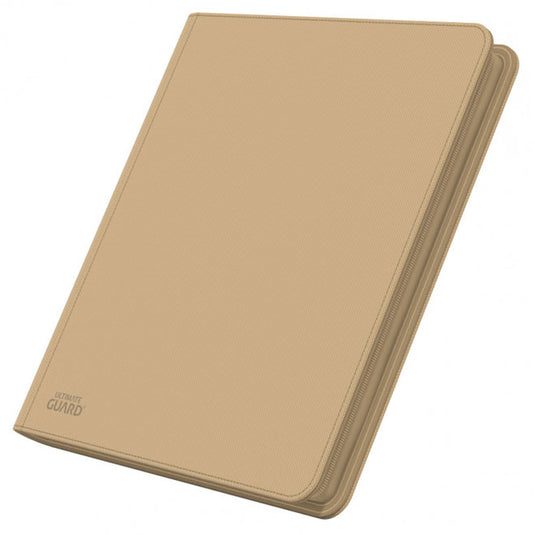 Ultimate Guard - QUADROW Zipfolio 480 - 24-Pocket XenoSkin - Sand