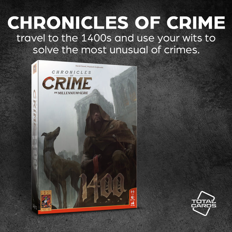 Solve the case in Chronicles of Crime - 1400!