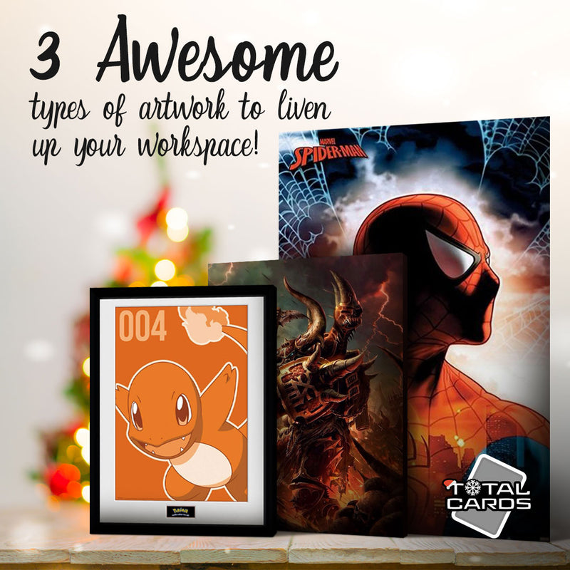 Three awesome types of Artwork to liven up your Workspace!