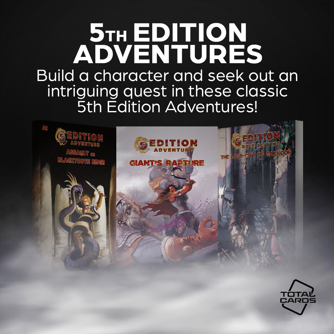 Boost your campaign with one of these awesome adventure books!