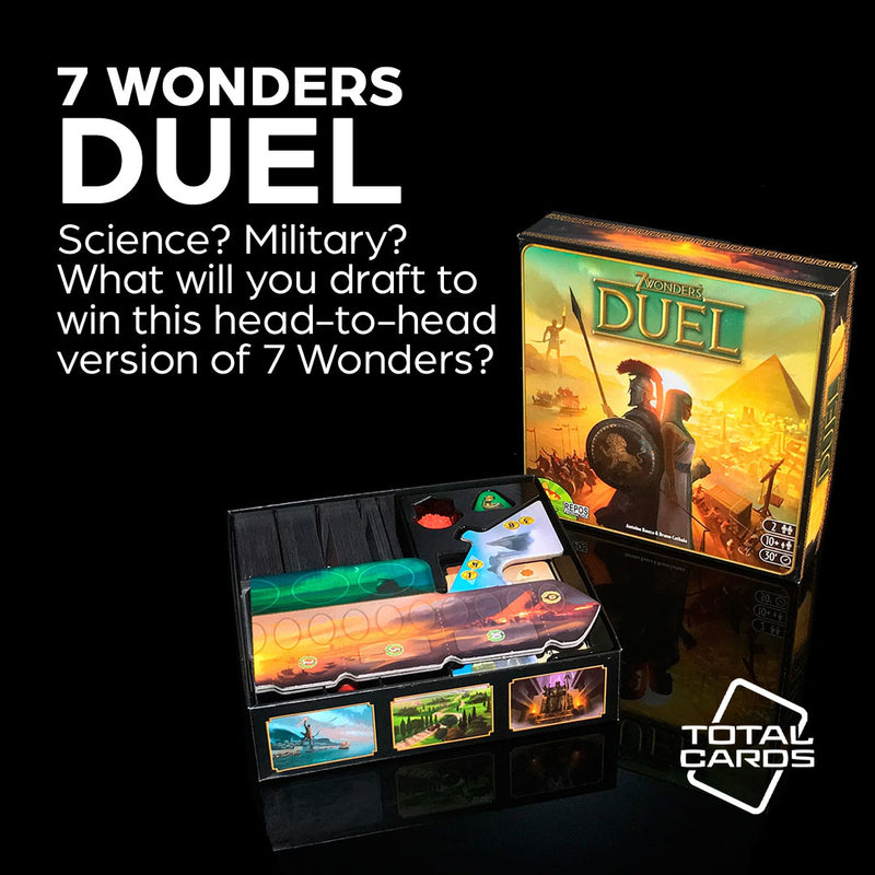 Take on your adversary one on one with 7 Wonders Duel!