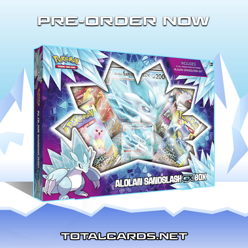 Pokemon - Alolan Sandslash-GX Box Coming Soon!!