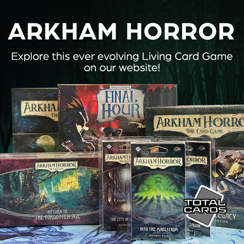 Solve the mystery with the Arkham Horror LCG!