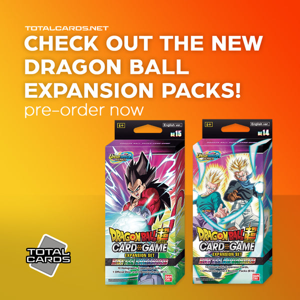 Dragon Ball BE14 & BE15 Unison Series Expansion Shipping In Two Weeks!