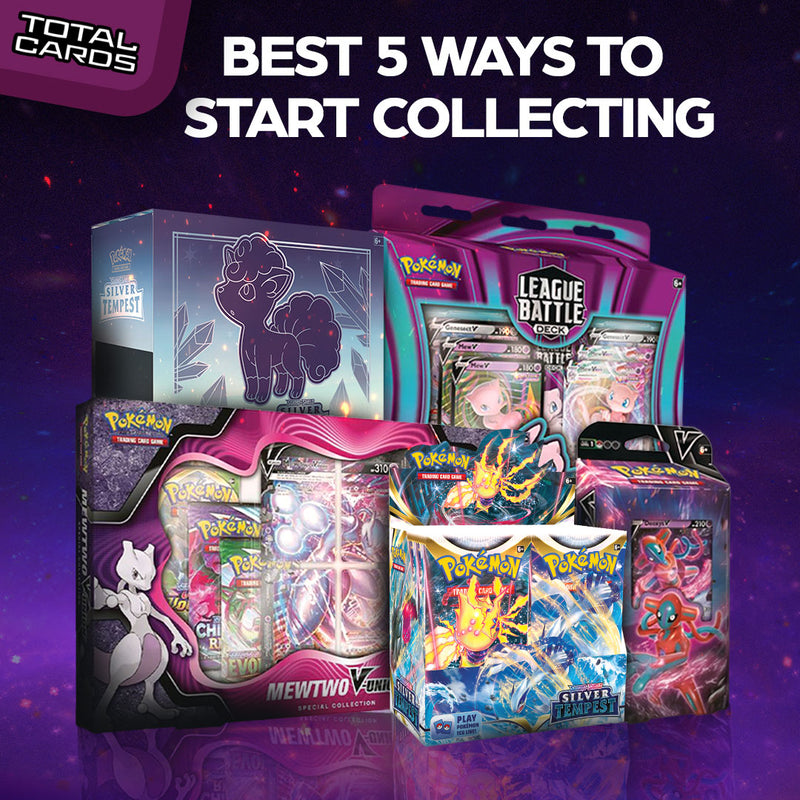 Best 5 ways to start collecting with Pokemon TCG!