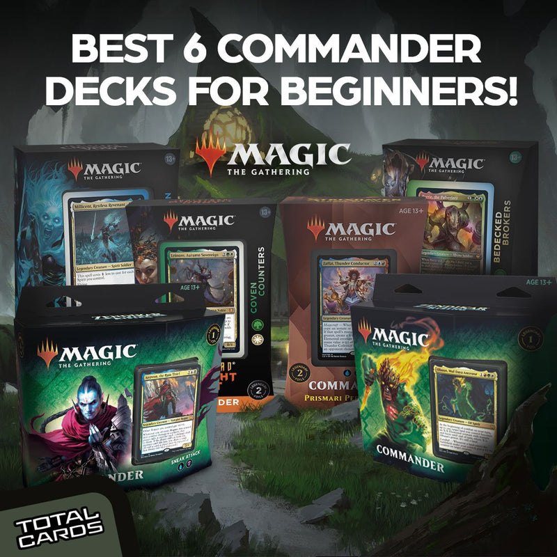 Best 6 Commander Decks for beginners!