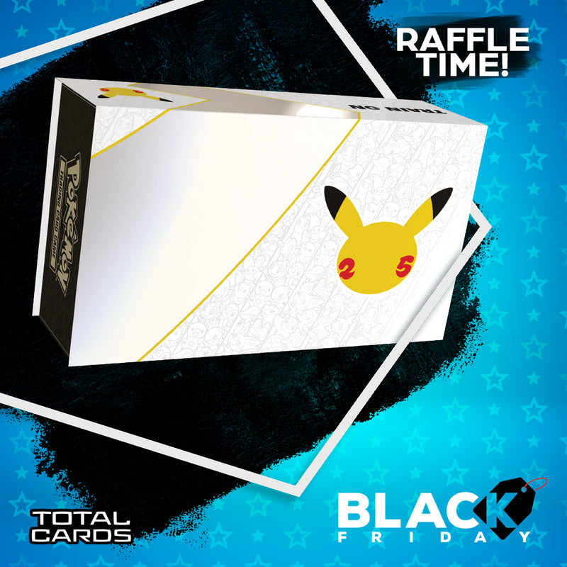 Black Friday 2023 - Pokemon Celebrations Ultra Premium Collection - Raffle