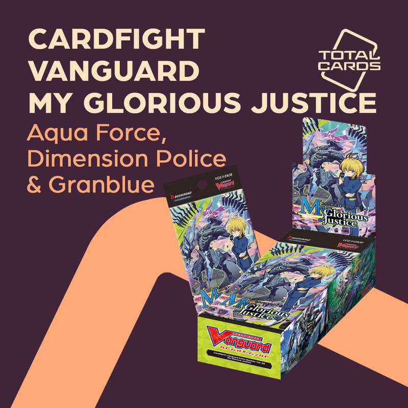 Cardfight Vanguard!! My Glorious Justice, is Available Now!