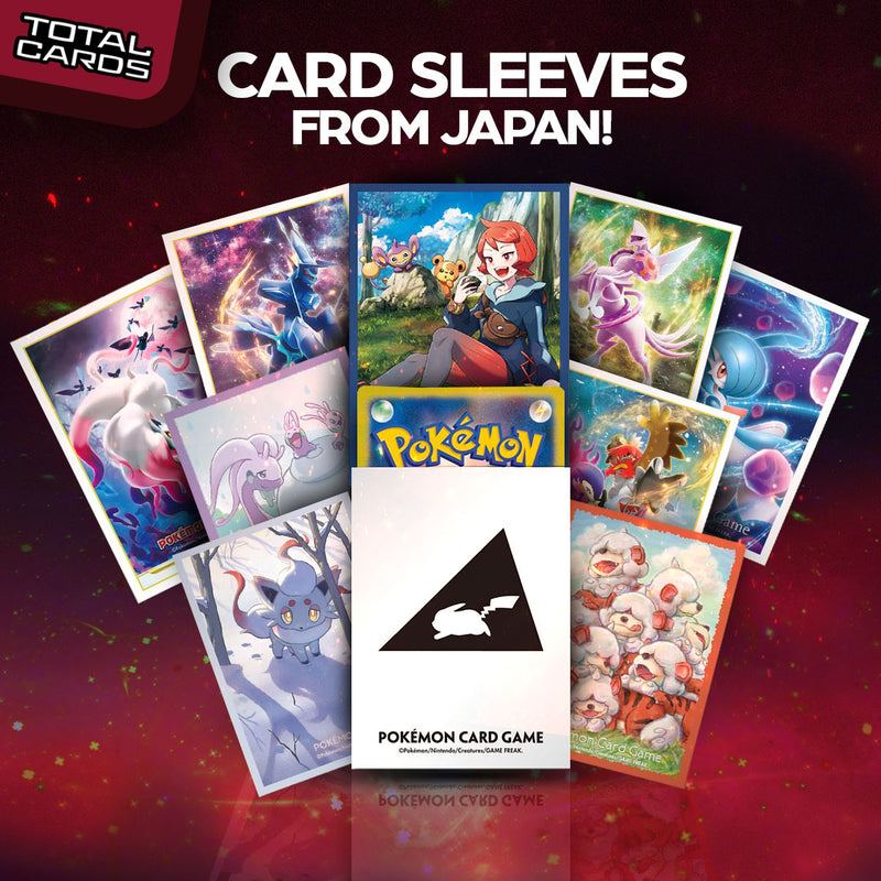 Battle in style with these new Pokemon sleeves from Japan!