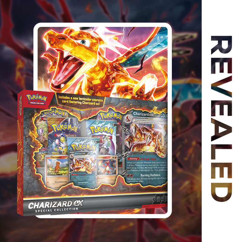 Charizard ex Special Collection releasing in April! Charizard ex Special Collection releasing in April!